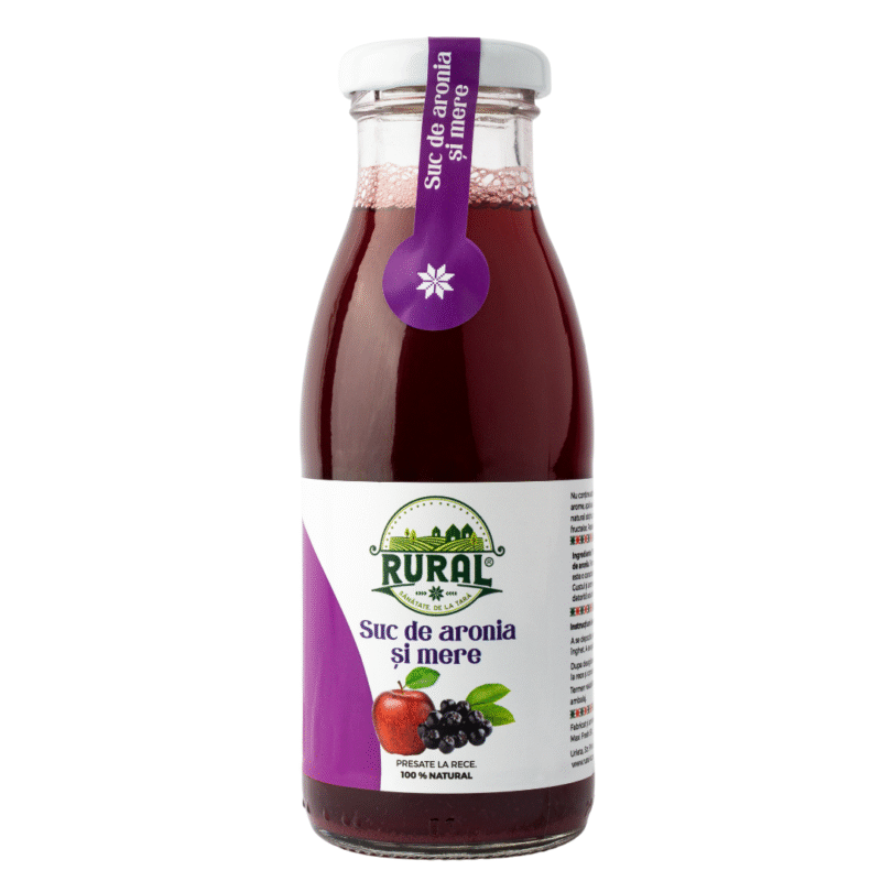 Suc de aronia și mere 250ml