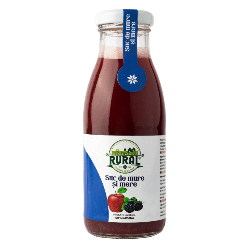 Suc de mure și mere 250ml